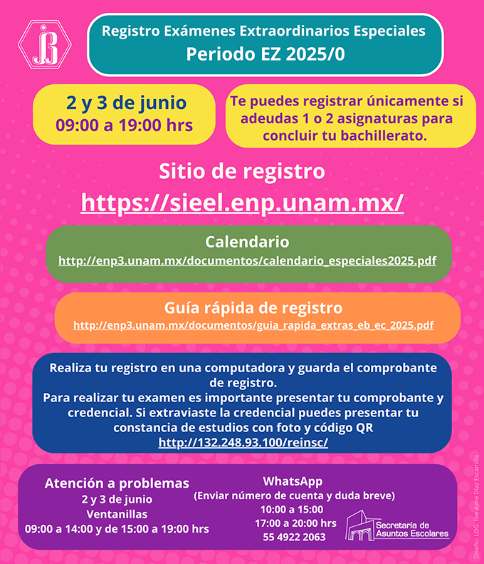 guias para extraordinarios y materiales de apoyo
